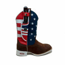 BotaFaca Americana\n                                    - Couro Cano Americano Tradicional | Couro Gáspea Crazy Horse Nescau | Bainha Americana