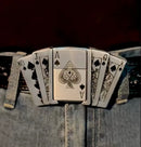 Fivela Cartas de Baralho com Isqueiro Embutido - Esporatto