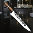 Faca Artesanal Modelo  Vento Bagual Premium - Ideal para Churrasco