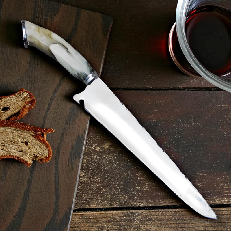 Faca Artesanal Modelo Ferradura Premium - Ideal para Churrasco