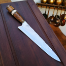 Faca Artesanal Modelo Ferro del Padrino- Ideal para Churrasco/Costelão