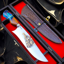 Faca Artesanal Padroeira edição especial GOLD