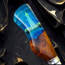 Faca Artesanal Padroeira edição especial GOLD