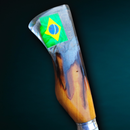 Faca Artesanal  Modelo  Patria Amada