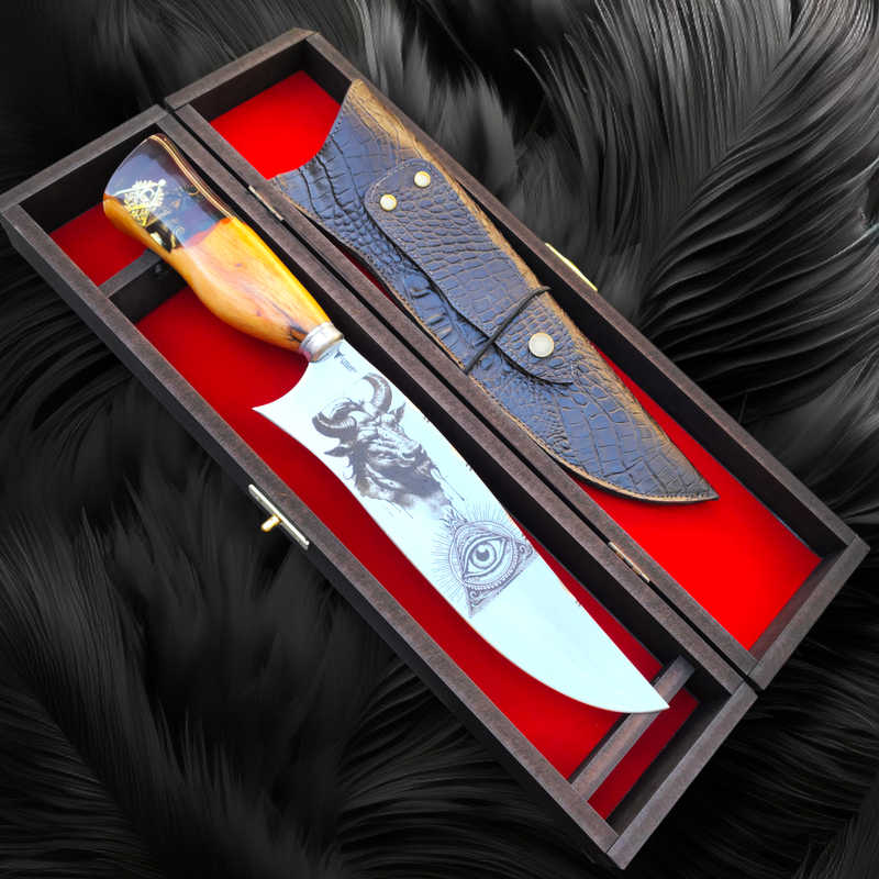 Faca artesanal - Mestre Maçom