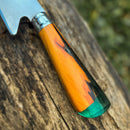 Faca artesanal para churrasco - Coleção Chama Eterna