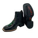 BotinaCanivete Faroeste\n                                    - Couro Látego Preto