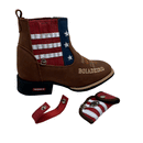 BotinaCanivete Americana\n                                    - Cano Americano | Gáspea Couro Crazy Horse Nescau