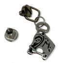 BotaFaca Aramada\n                                    - Couro Nobuck Preto | Bordado Branco