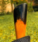 Faca artesanal para churrasco - Coleção Chama Eterna